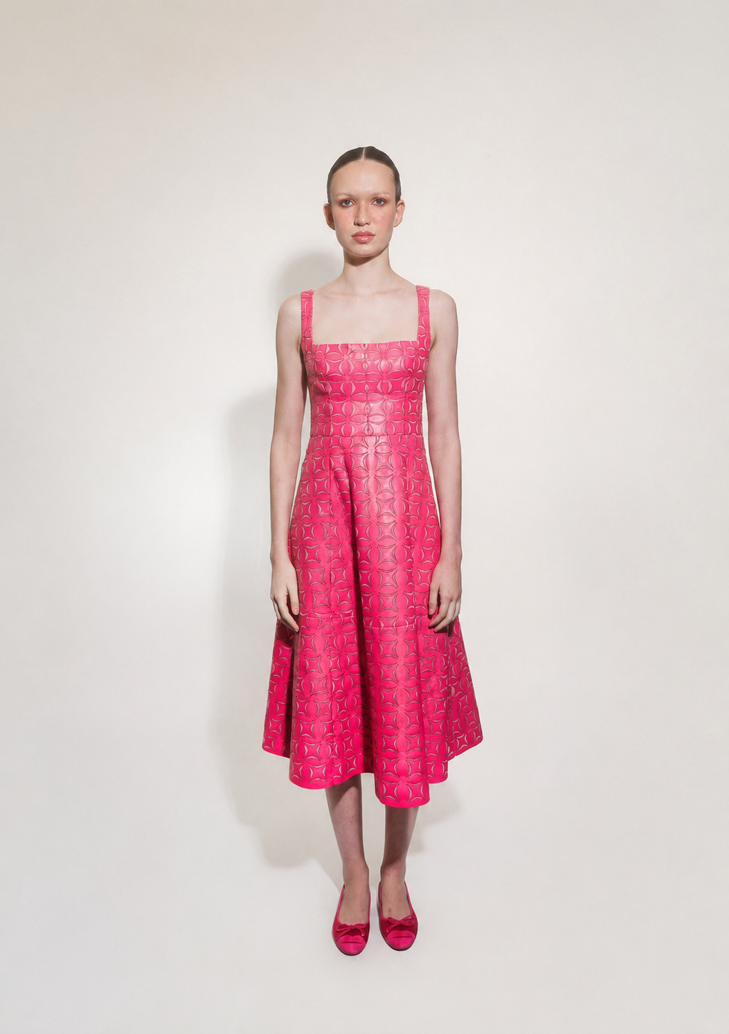 Vestido Midi Laser Estrela