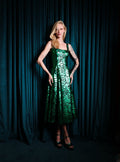 Vestido Laser Rosas