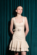 Vestido Curto Babados