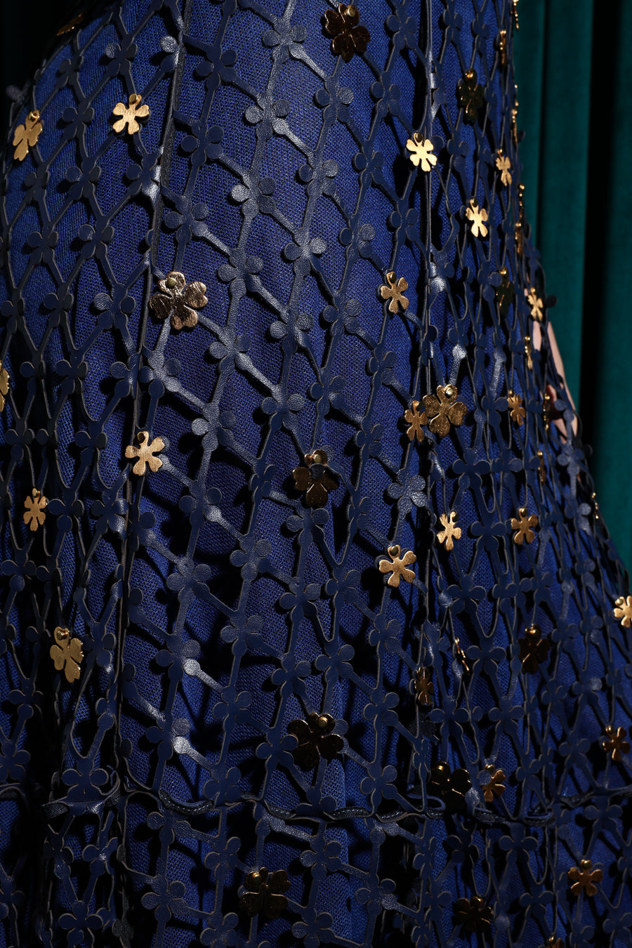Vestido Evasê Laser Rede