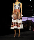 Vestido Midi Marchetaria